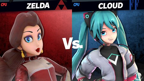 Pauline (Zelda) vs Miku (Cloud) [Chaos Kid SSBU Member Request] -By Daniel28/Risette