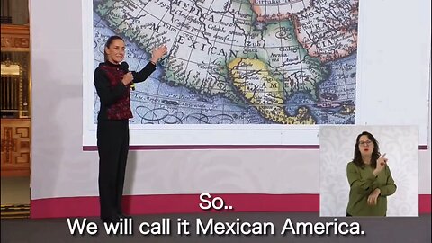 Pres.Sheinbaum proposes renaming fmr. Mexican territories in the southern U.S. as ´Mexican America´