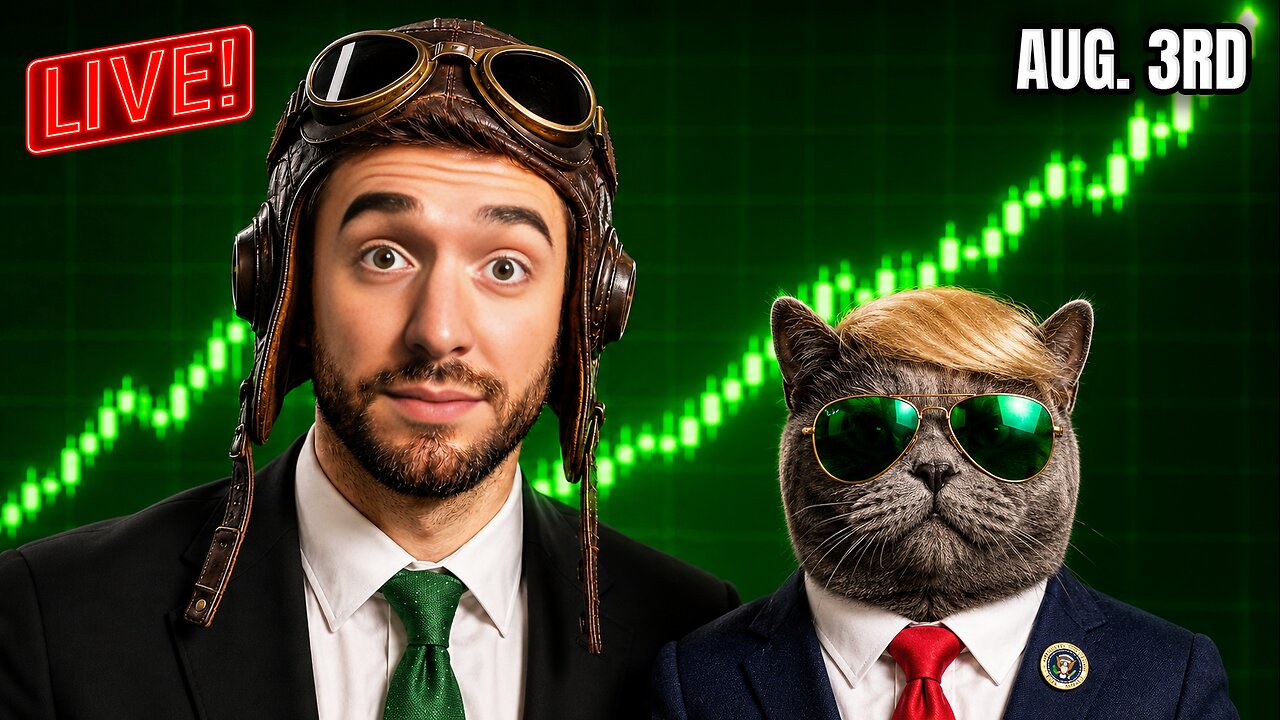 LIVE DAY TRADING: The MK Show (Aug. 3rd) thumbnail