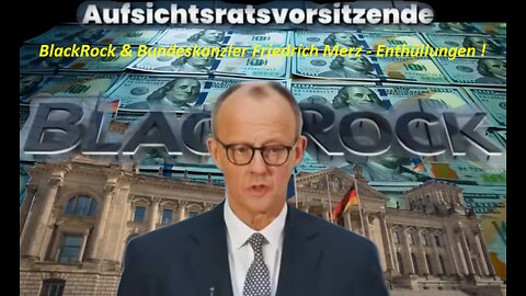 BlackRock & Bundeskanzler Friedrich Merz - Enthüllungen !