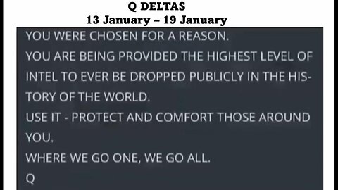 Q DELTAS January 13 - January 19 ~ (by Meme Trunk)