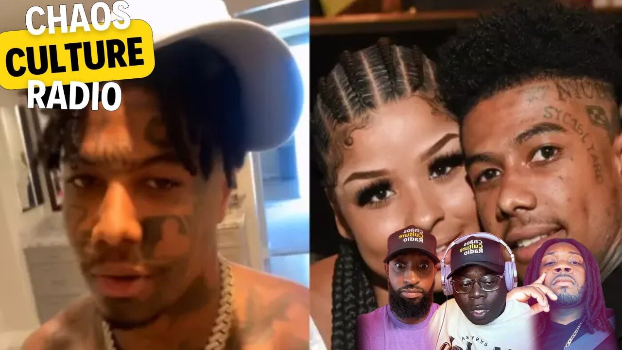 Blueface Is Out From Jail And Hang Out With Chrisean Rock And His Kids