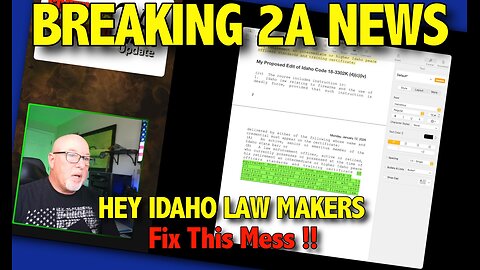 Dear Idaho, Fix This 2A Mess!!
