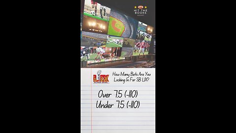 How many bets are you locking in on Super Bowl LIX? And be honest.. 🫣😂