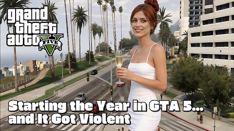 Staring The Year In GTA 5