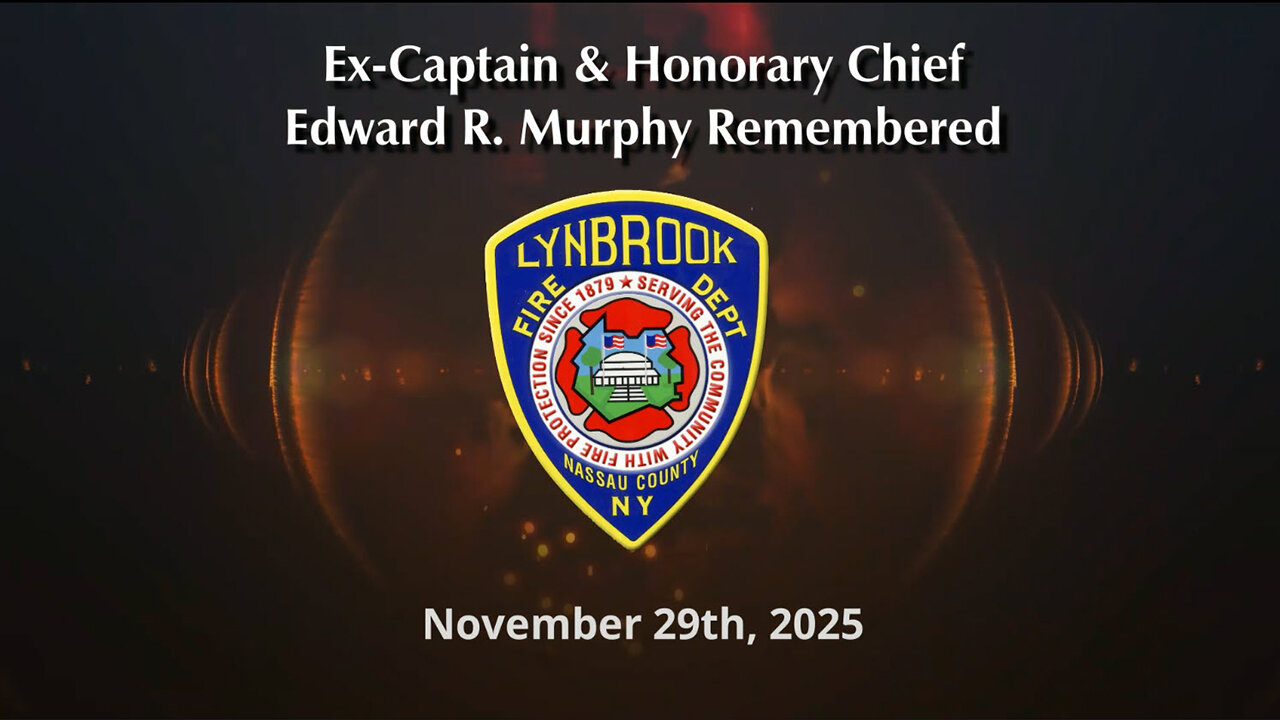 Ex-Captain & Honorary Chief Edward R. Murphy Remembered