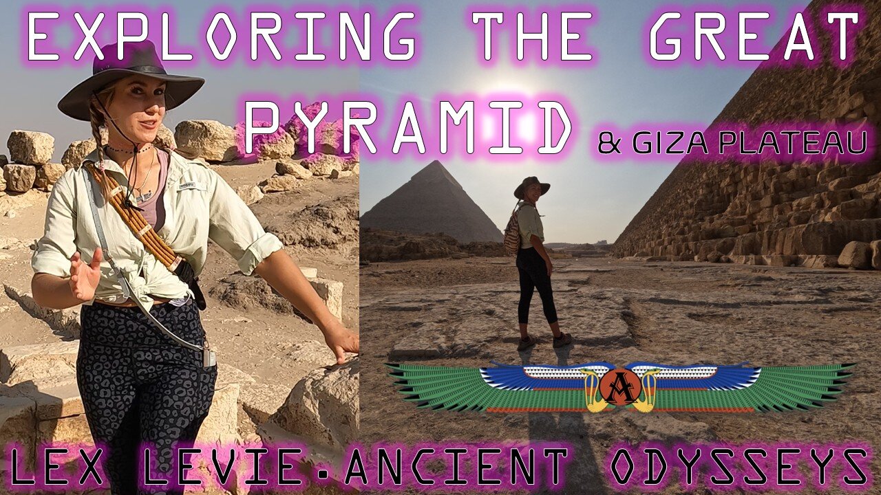 ANCIENT EGYPT (Exploring The Great Pyramid and Giza Plateau)