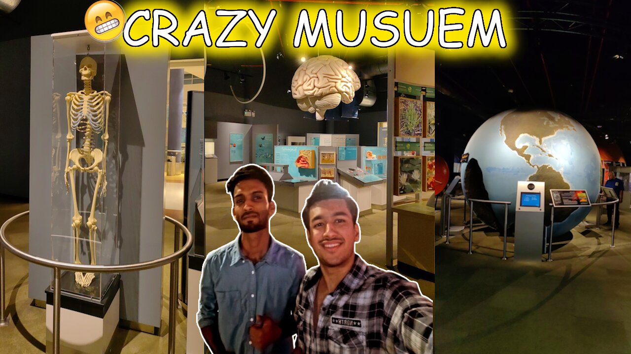 When You Take Your Friend To A Science Museum (He regrets)