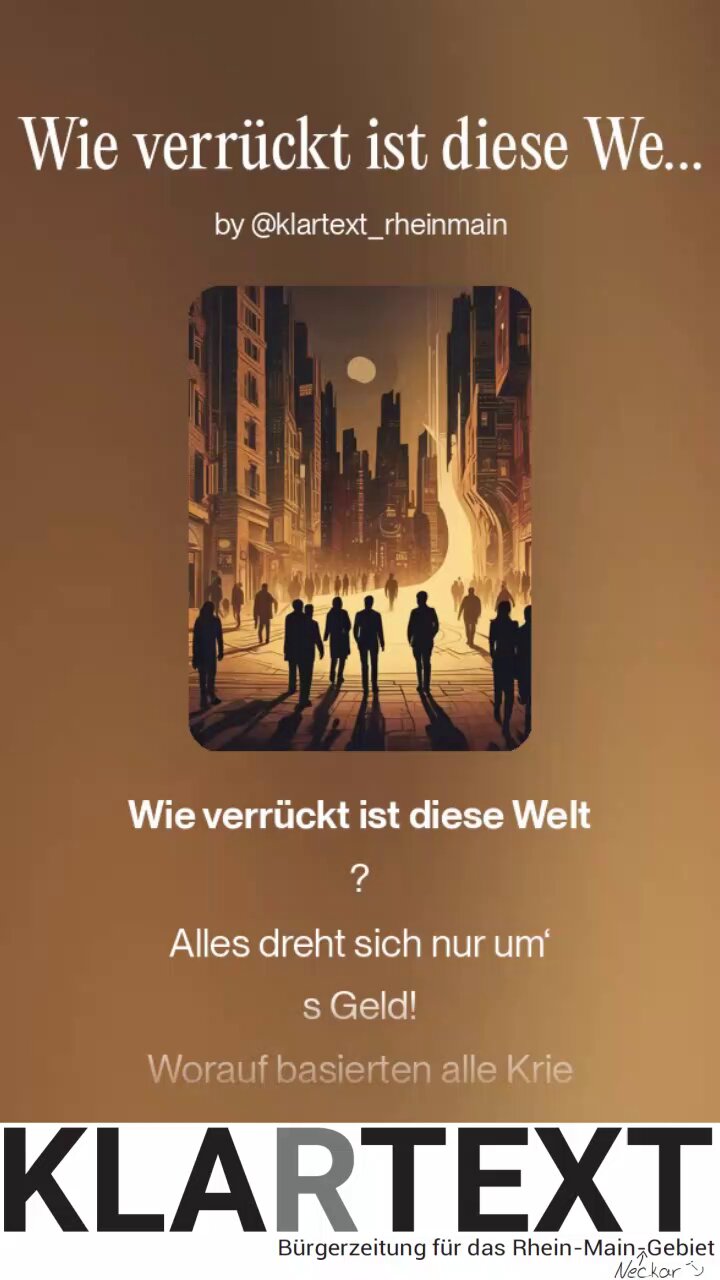 Wie verrückt ist diese Welt? KLARTEXT Son Cubano Protestsong