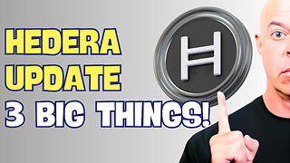 Hedera HBAR Crypto News: 3 HUGE Things You Can't Miss Today!