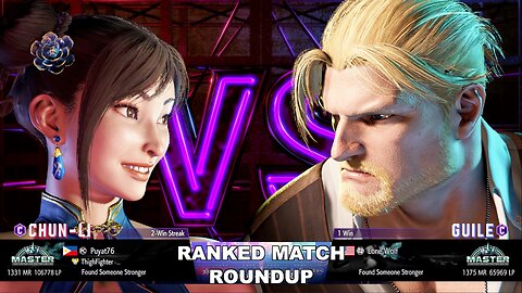 Kuya Kalbo SF6 Ranked Roundup. Chun Li Master Rank [Hori Fight Stick]