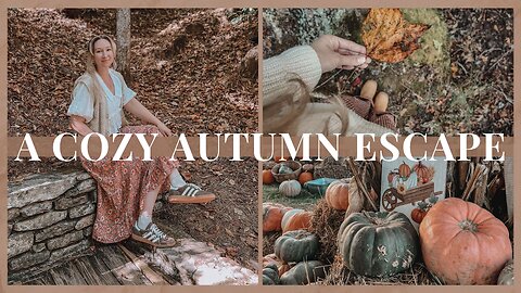 Cozy Autumn Cabin Getaway Vlog | Finding Stillness in the Mountains