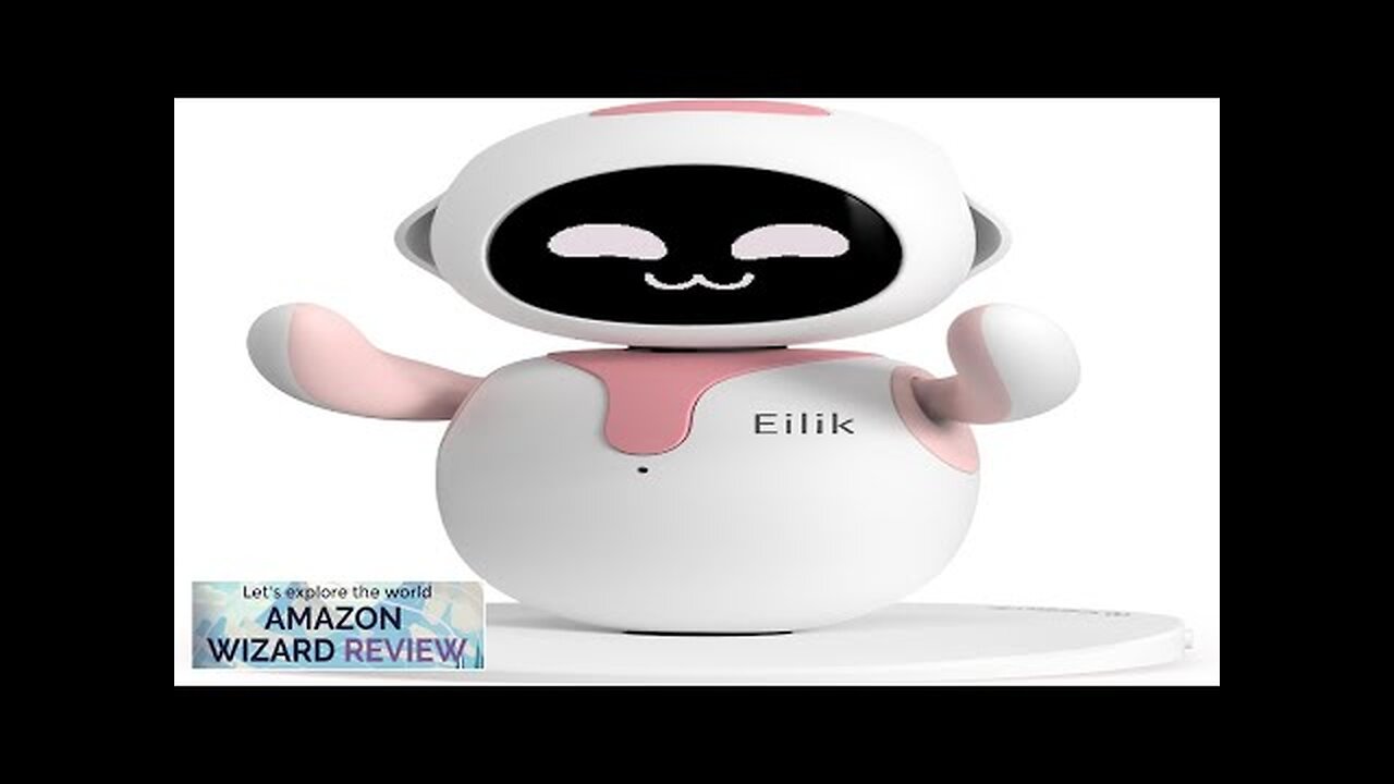 Pink Touch Interactive Toys Cute Robot Pets with Abundant Emotions. Idle Review