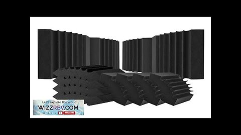 VEVOR Acoustic Foam Panels 4 Pack 16.5 x 6.3 x 12 in Review