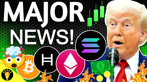 BIG CRYPTO NEWS! WESTERN UNION STABLECOIN ON SOLANA & TRUMP PREDICTION MARKET!
