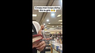 Creepy Man Sniffs Woman in Bookstore 😱 Shocking Footage Leads to Arrest!