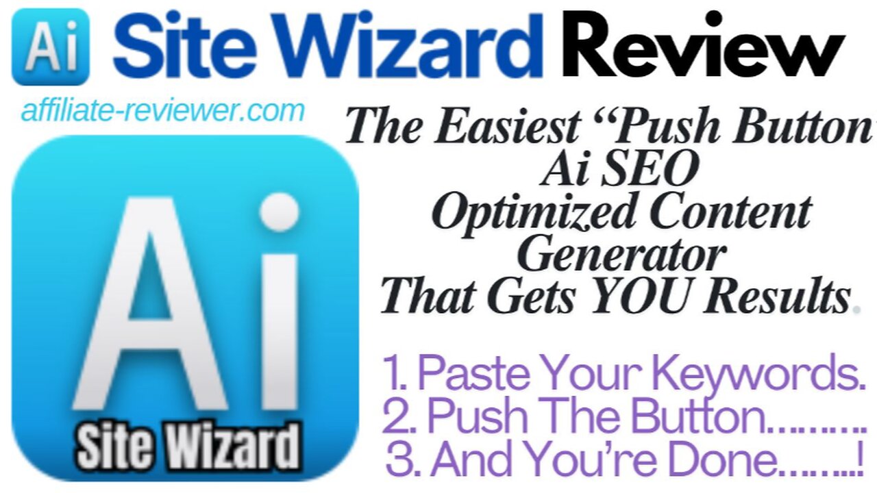 AI SiteWizard 2025 Review : Fastest SEO Content Generator for Marketers