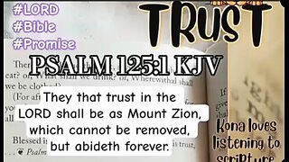 Psalm 125:1 They that trust in the LORD shall be as Mount Zion #faith #trust #lord #god #bible #kj