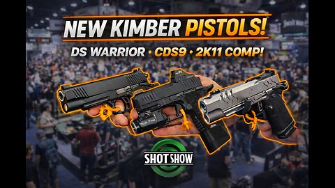 Interviewing Kimber at SHOT Show | DS Warrior, 2K11 Comp & CDS9