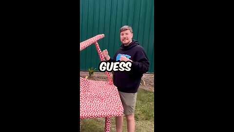 Guess the gift and keep it game..