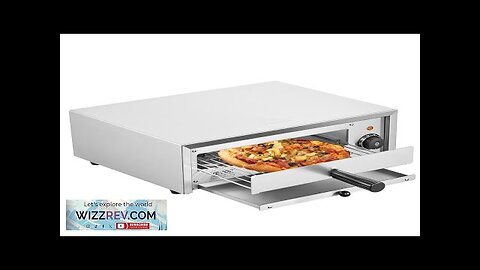 VEVOR Electric Pizza Oven 12-inch 1500W 122-662℉ Temp Range Removable Crumb Tray Review