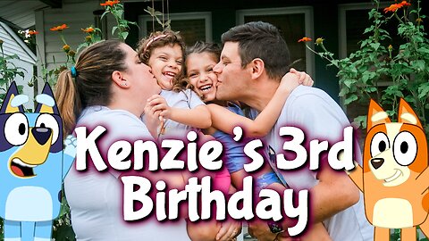 HAPPY 3rd BIRTHDAY, KENZ!! // Our Bluey-Themed Birthday Party
