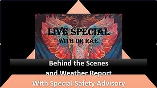 Live Special Edition Weather Report and Behind the Scenes