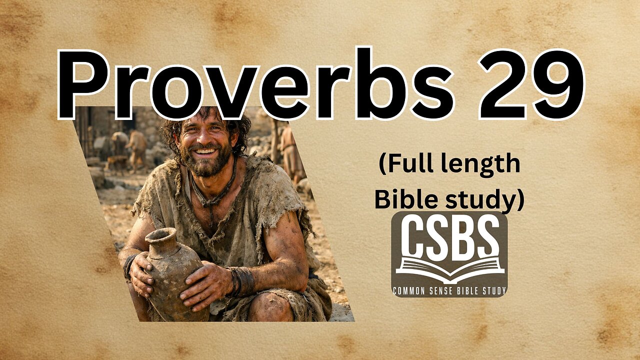 Proverbs 29 with CSBS (full version)