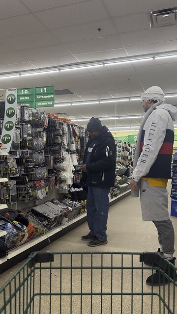 This Guy Tried To Steal a Hat By Wearing It