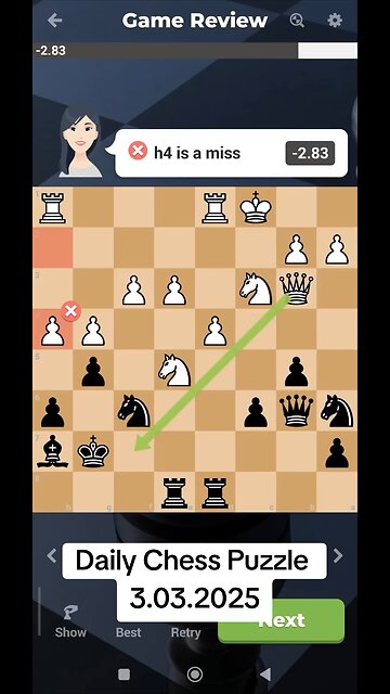 Daily Chess Puzzle w/ Jim Morrison