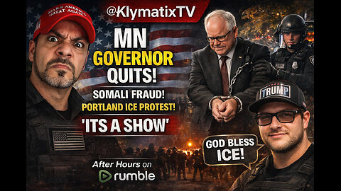 LIVE - ITS A SHOW! - TIM WALZ QUITS, MADURO SPEAKS NONSENSE, PORTLAND AFTER HOURS WITH TOMMY..