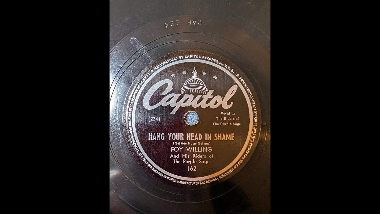 Capitol 162A Texas Blues