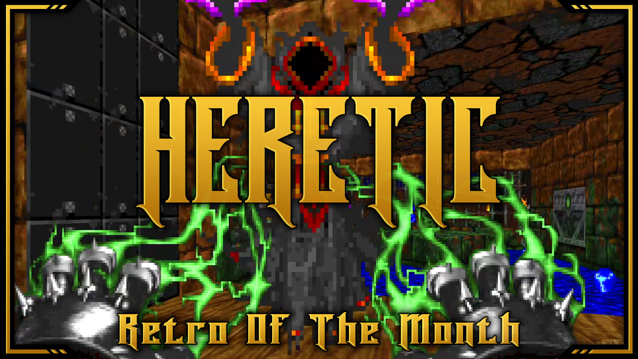 Heretic - Day 3 | Retro of the Month | Full Game Playthrough
