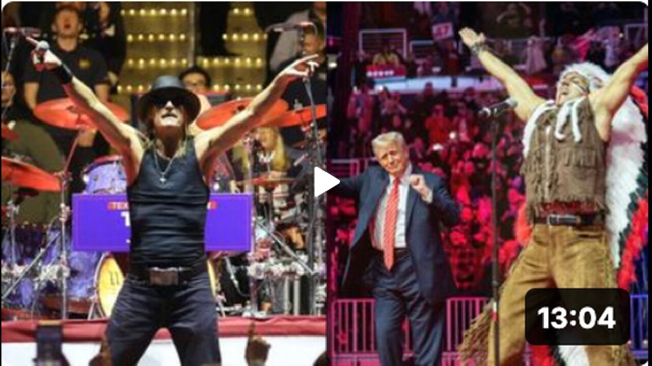 TRUMP'S VICTORY RALLY WAS STRANGE 😥😮