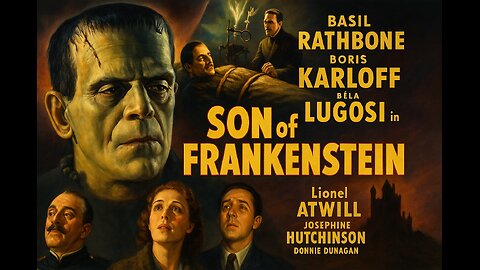 Son of Frankenstein (1939) | Classic Horror Movie | Boris Karloff, Basil Rathbone, Bela Lugosi