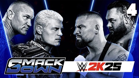 WWE 2K25 Smackdown October 3rd 2025 - Match 4: Shocker!