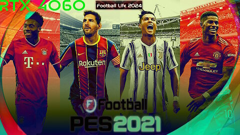 SP Football Life / PES 2021 - Gameplay 2025 | RTX 4060 Laptop