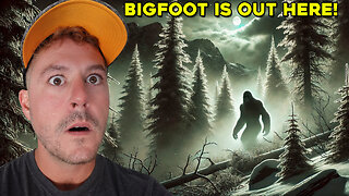 (BIGFOOT IS HERE!) Hunting SASQUATCH while Winter Camping in the Woods | MORE PROOF HE EXISTS