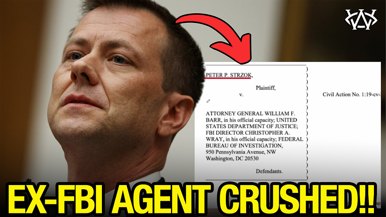 Fired FBI Agent Peter Strzok LOSES Desperate Lawsuit!