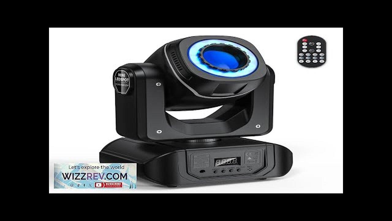 60W Spotlight Party Light Stage Light DMX Moving Head Light LED Review