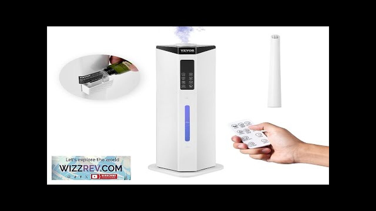 VEVOR Commercial Humidifier 2.4 Gal Cool Mist for Up To 430.6 SqFt Review