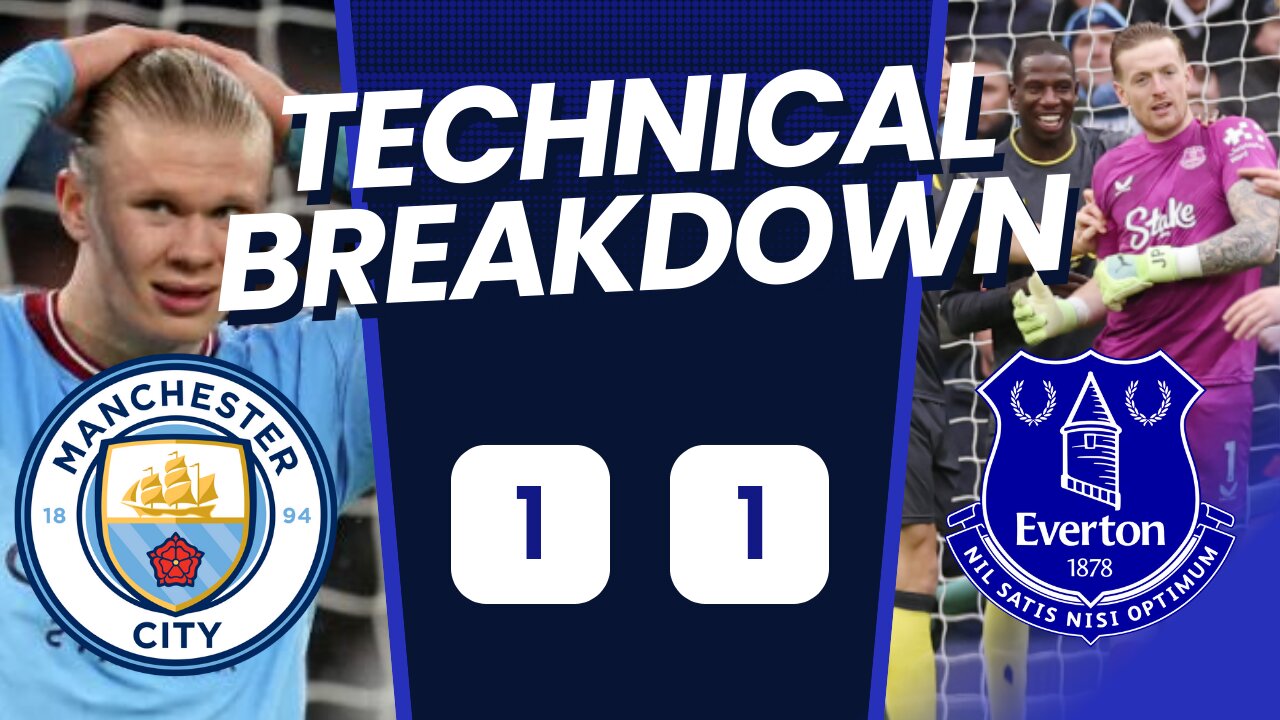 Controversy Strikes! Man City 1-1 Everton - Was It Really a Penalty? Full Match Analysis