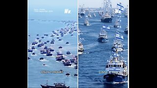 It's a Naval battle against unarmed Relief boats for Gaza