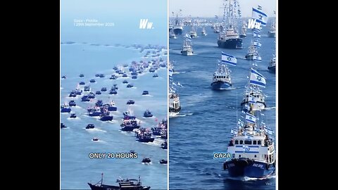 It's a Naval battle against unarmed Relief boats for Gaza