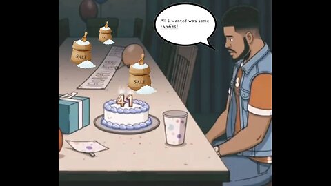 All Lowtiergod wanted for his birthday was candies but he got The Salt instead