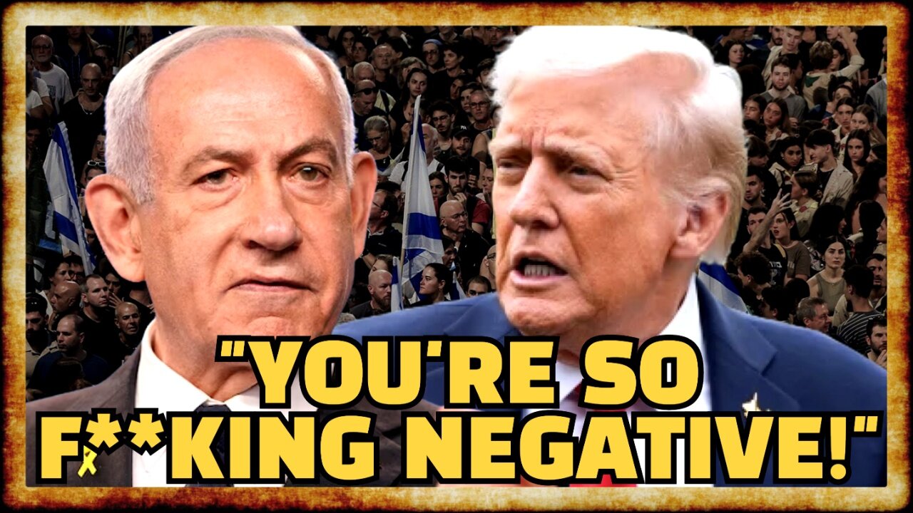 Trump LASHES OUT at Bibi as TENSIONS MOUNT Over 'Peace Plan'
