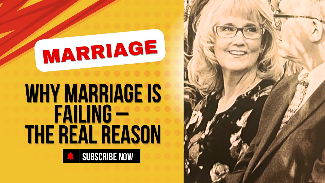 What is the real reason marriage is failing?