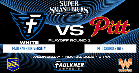Smash Bros.- Faulkner White vs. Pittsburg State (Playoff Round 1) (11/19/2025)