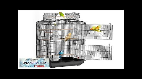 VEVOR Bird Flight Cage 39 in Hanging Metal Parakeet Cage for Cockatiels Review