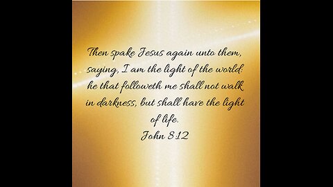 Jesus is the Light of the World